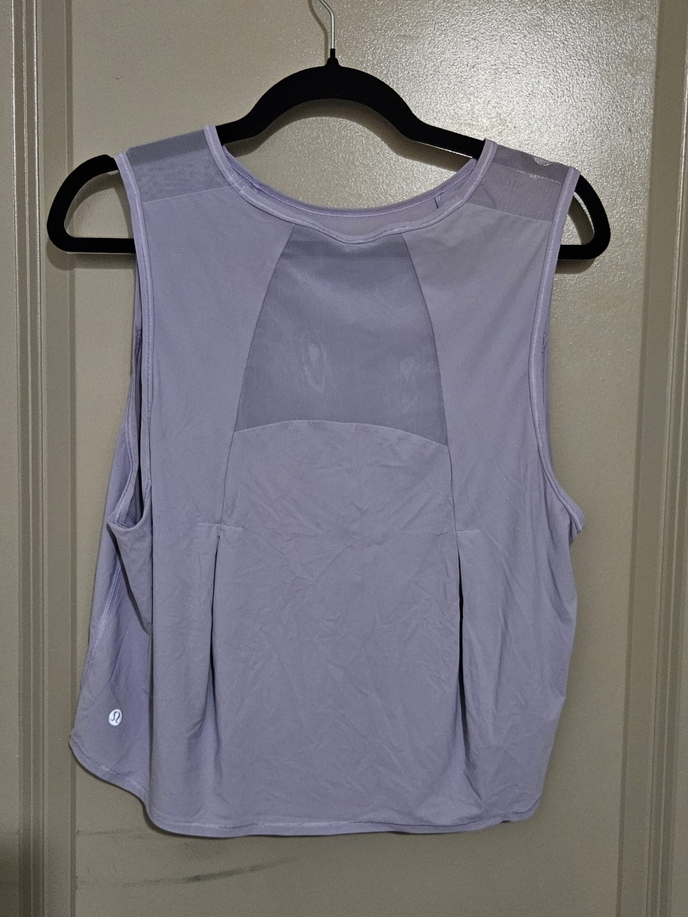 Lululemon Sculpt (Pleated) Lavender Tank Top - Picture 2 of 3